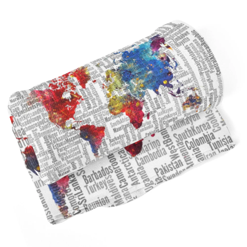 Deka Jména států - 150x120 cm