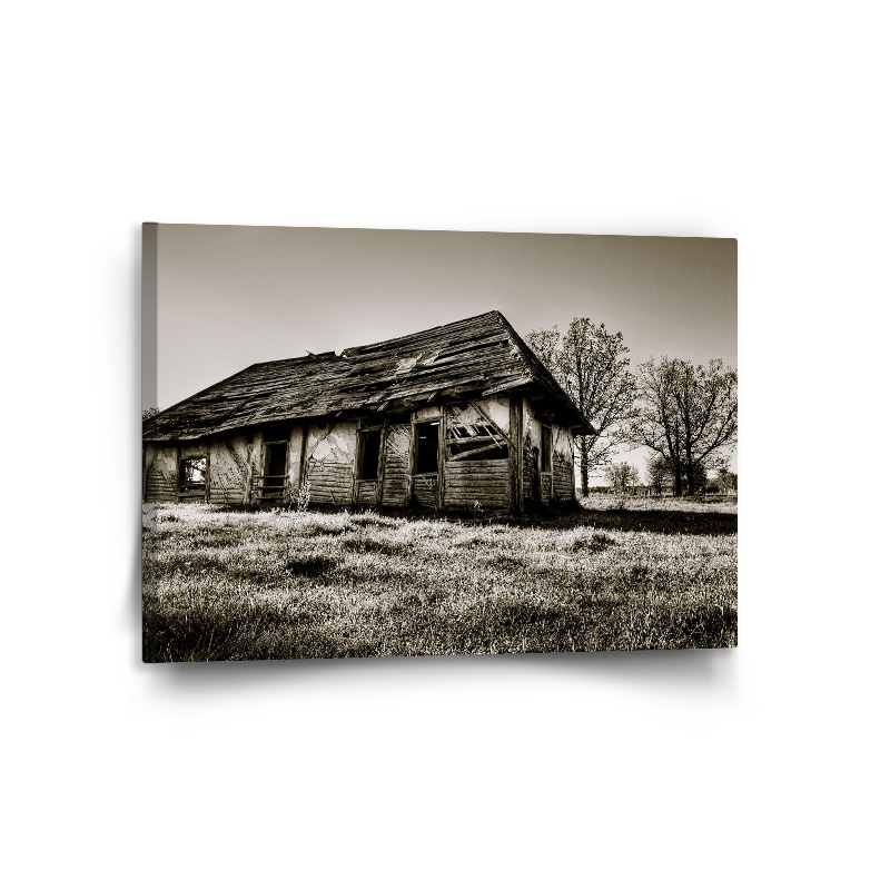 Obraz Starý dům - 120x80 cm