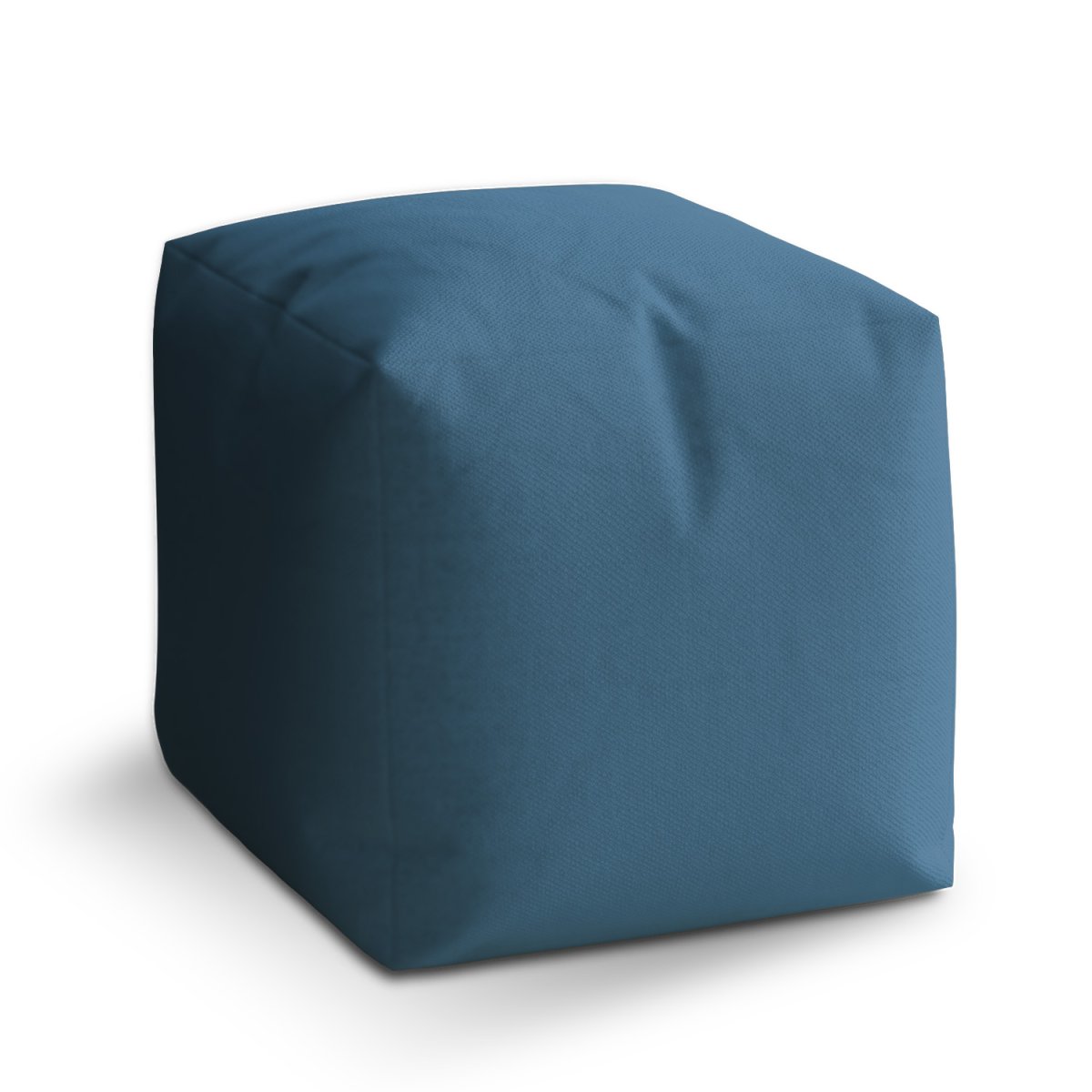 Sablio Taburet Cube Indigově modrá: 40x40x40 cm