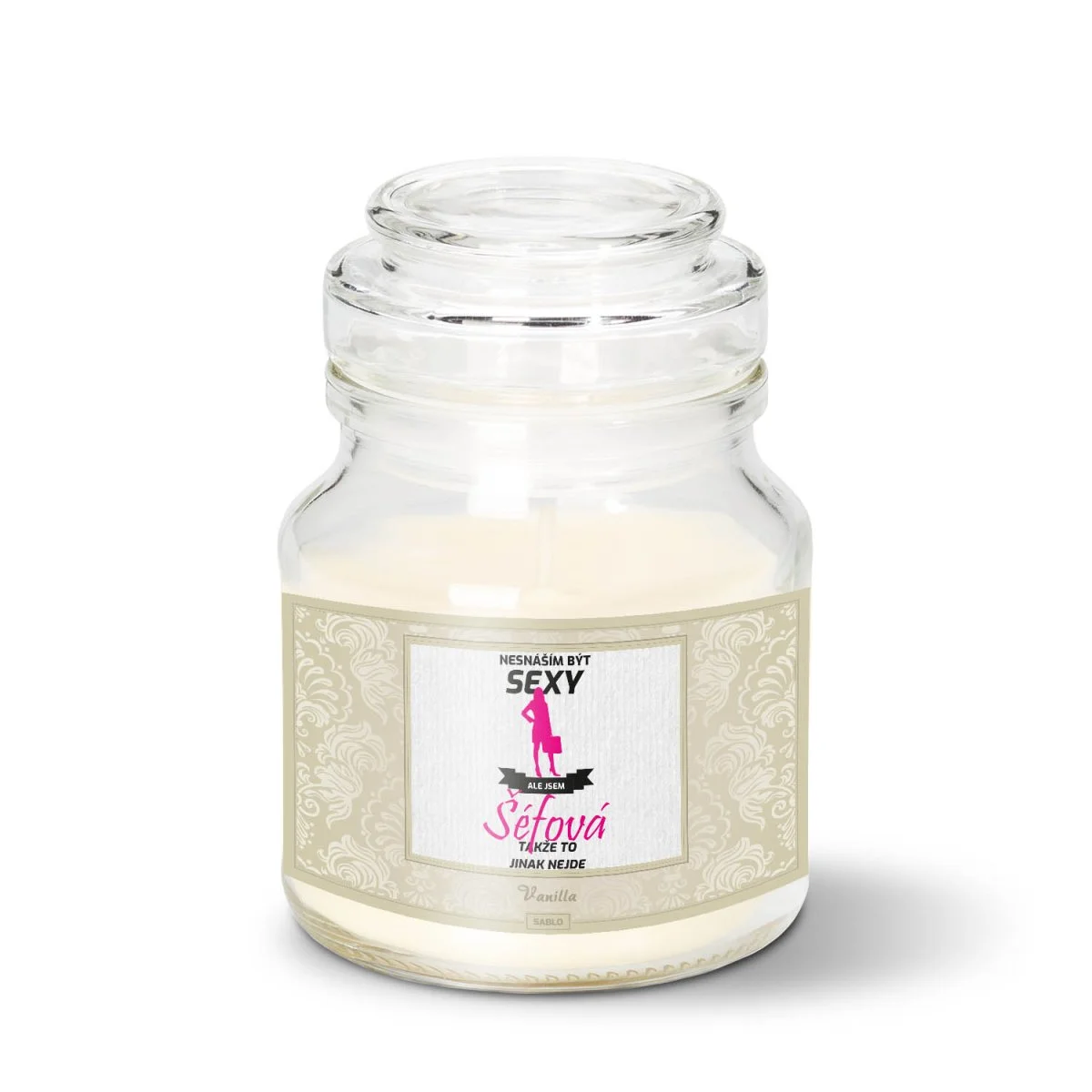 Svíčka Nesnáším být sexy, ale jsem šéfová - 120 g