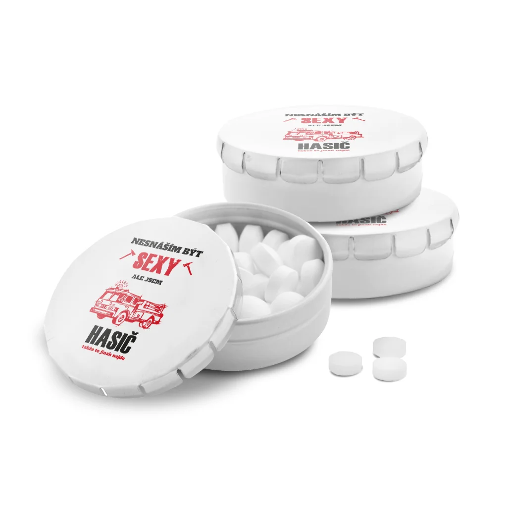 Sablio Mentolky Nesnáším být sexy, ale jsem hasič - 3 ks