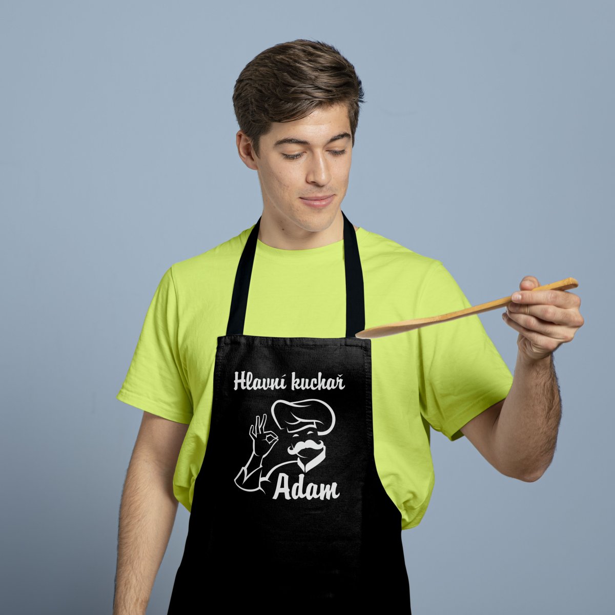 Sablio Grilovací zástěra se jménem: Hlavní kuchař