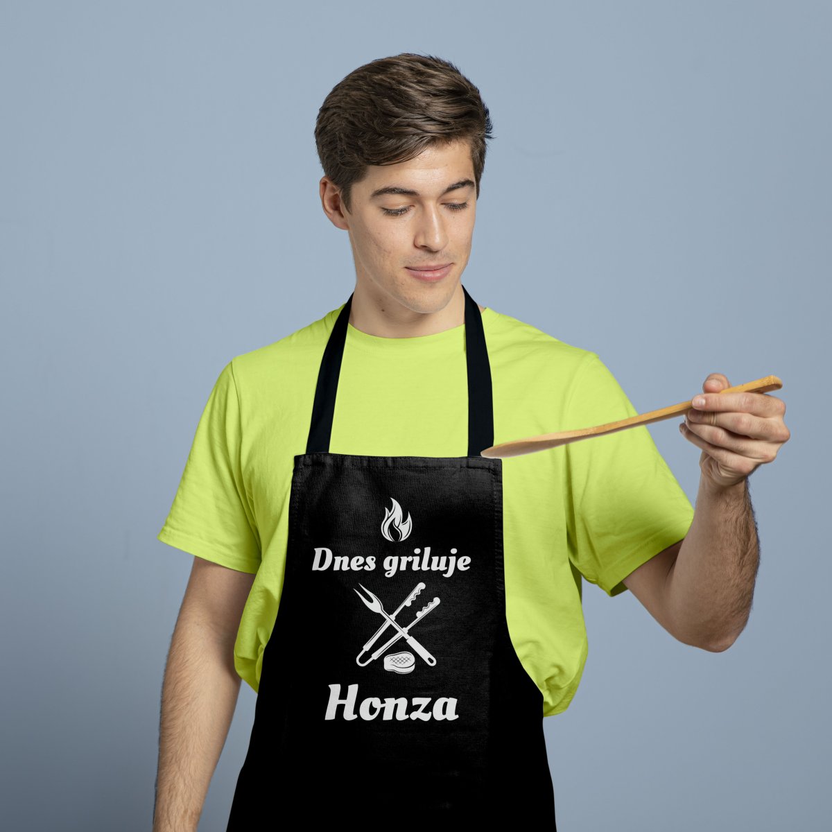 Sablio Grilovací zástěra se jménem: DNES GRILUJE
