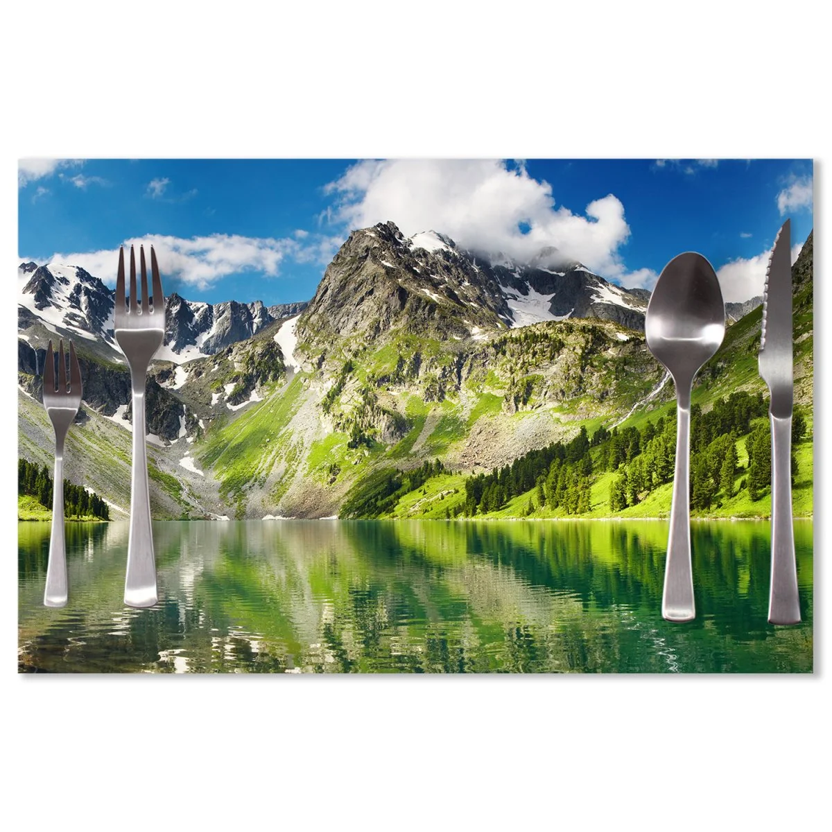 Sablio Prostírání Odraz hor na jezeře: 40x30cm