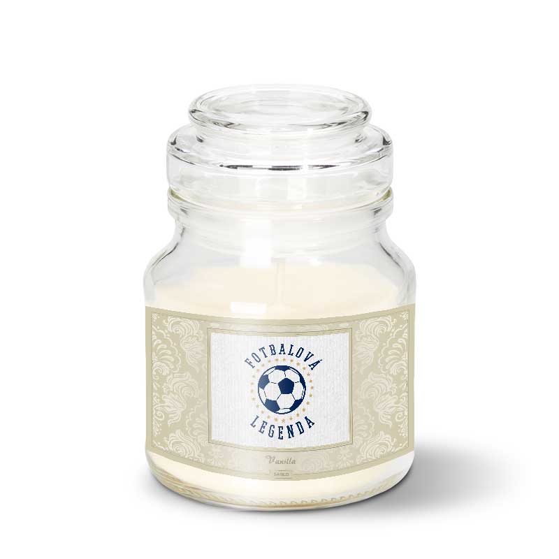 Sablio Svíčka Fotbalová legenda - 120 g