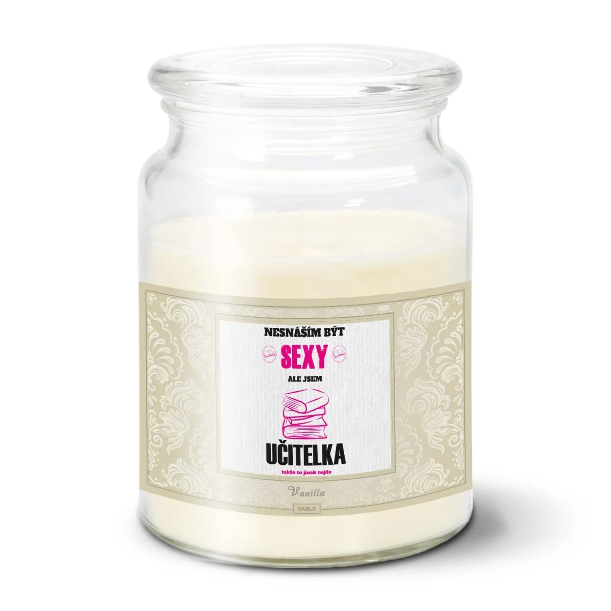 Svíčka Nesnáším být sexy, ale jsem učitelka - 500 g