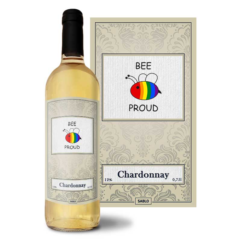 Sablio Bílé víno Bee proud: 0,75 l