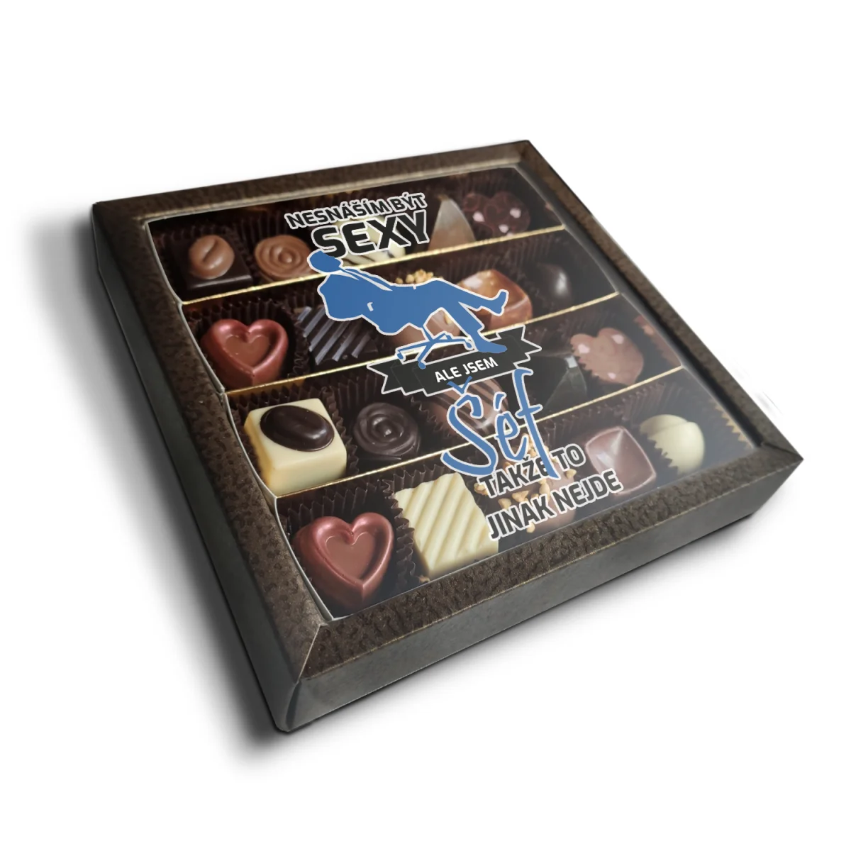 Sablio Pralinky Nesnáším být sexy, ale jsem šéf - 20 ks pralinek