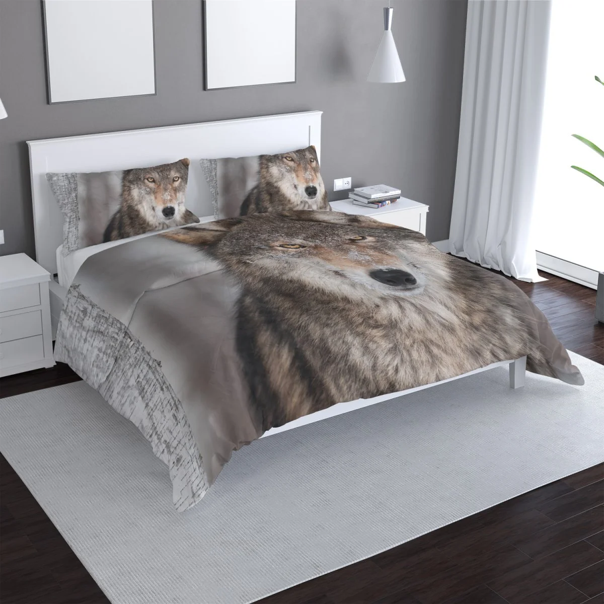 Povlečení Vlk 2 - 140x200 / 90x70