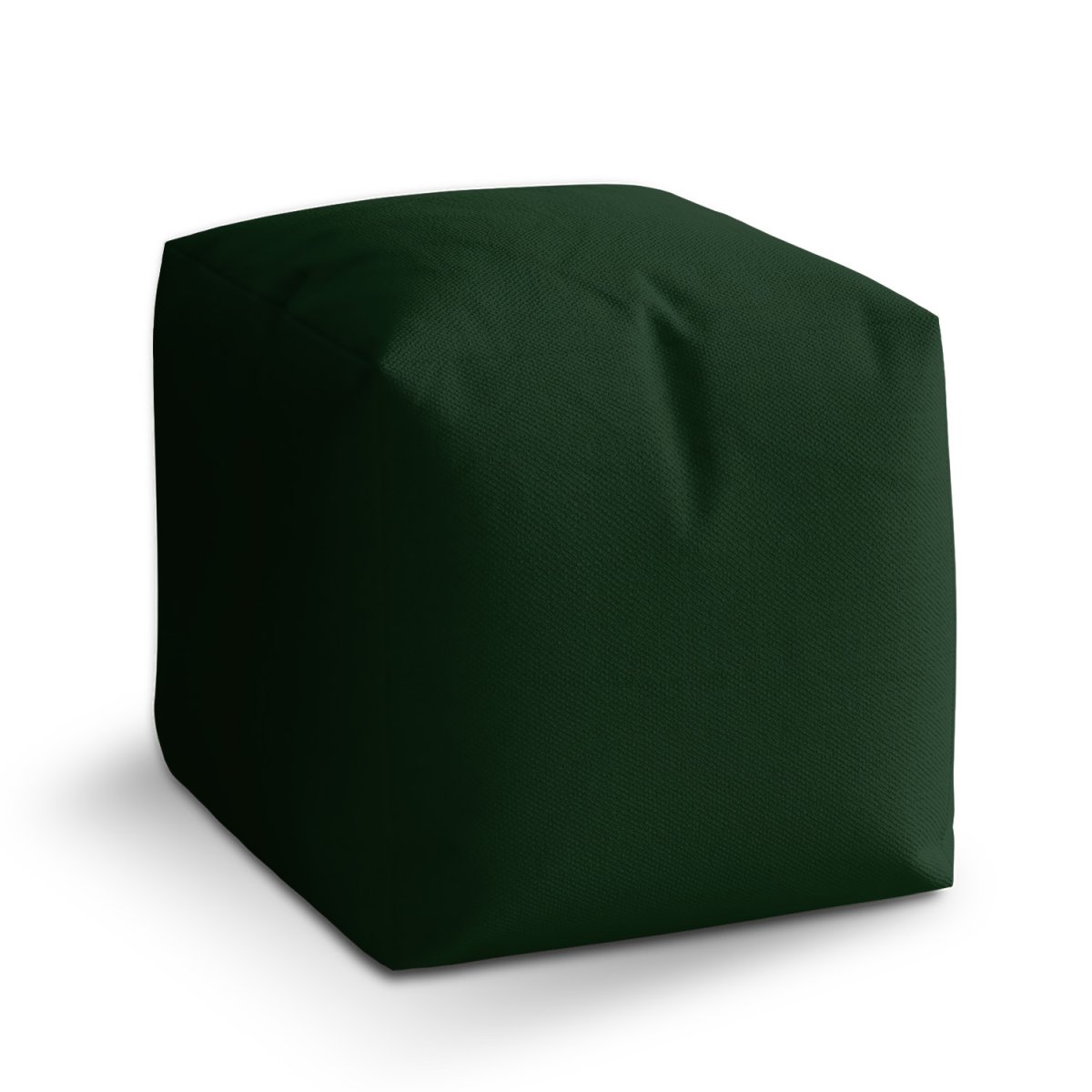 Sablio Taburet Cube Lesní zelená: 40x40x40 cm