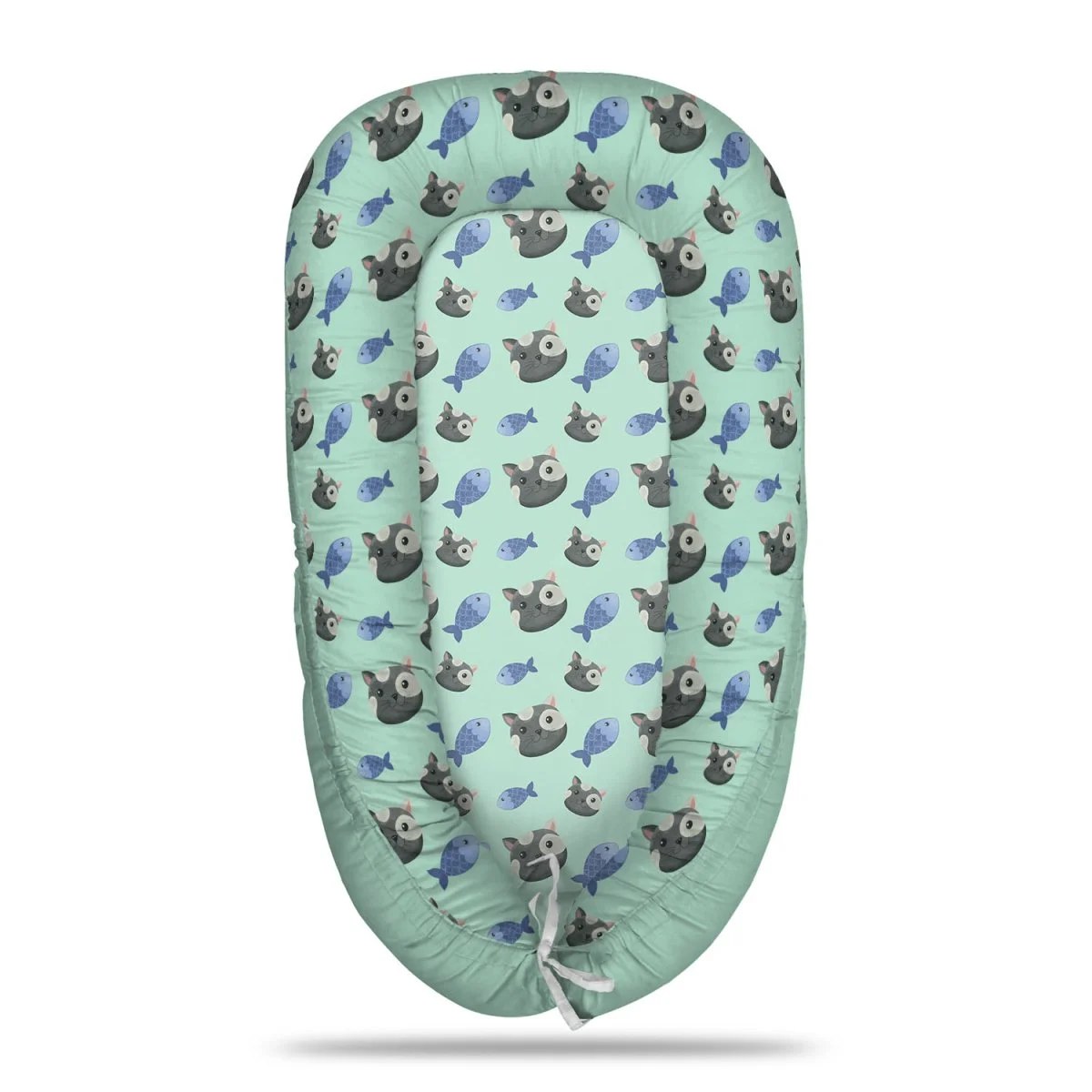 Sablio Hnízdečko pro miminko Kočky a rybičky