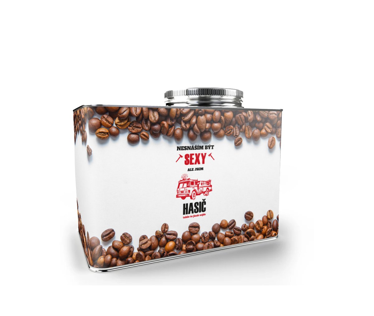 Sablio Dárková káva Nesnáším být sexy, ale jsem hasič - 250g