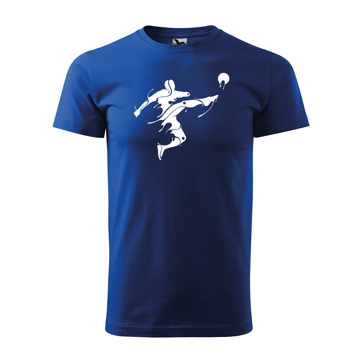 Sablio Tričko s potiskem Fotbalista Abstrakce - modré M