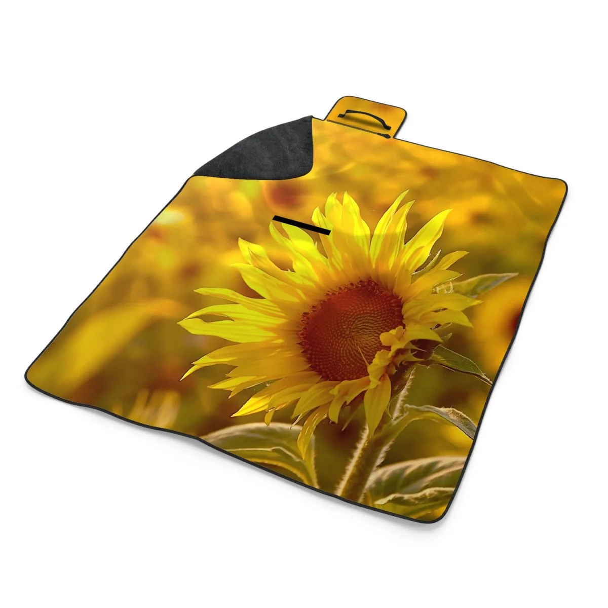 Sablio Plážová deka Slunečnice 3: 200x140 cm