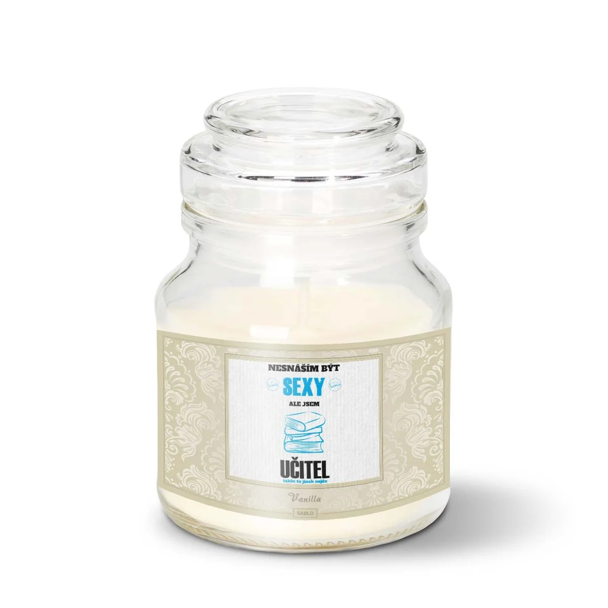 Sablio Svíčka Nesnáším být sexy, ale jsem učitel - 120 g