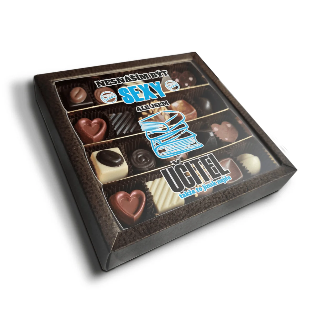 Sablio Pralinky Nesnáším být sexy, ale jsem učitel - 20 ks pralinek