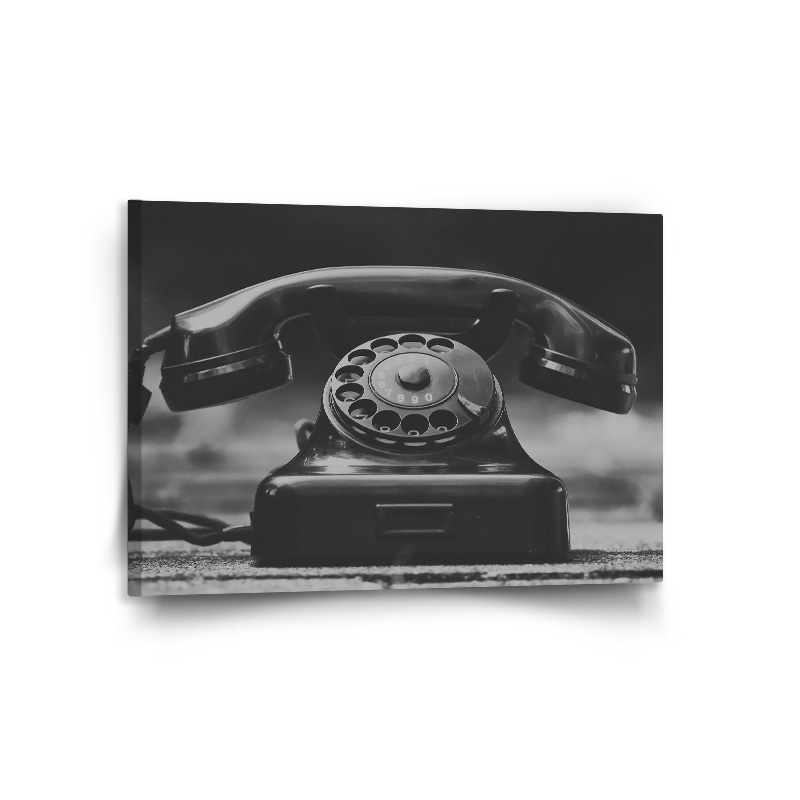 Obraz Starý telefon - 120x80 cm