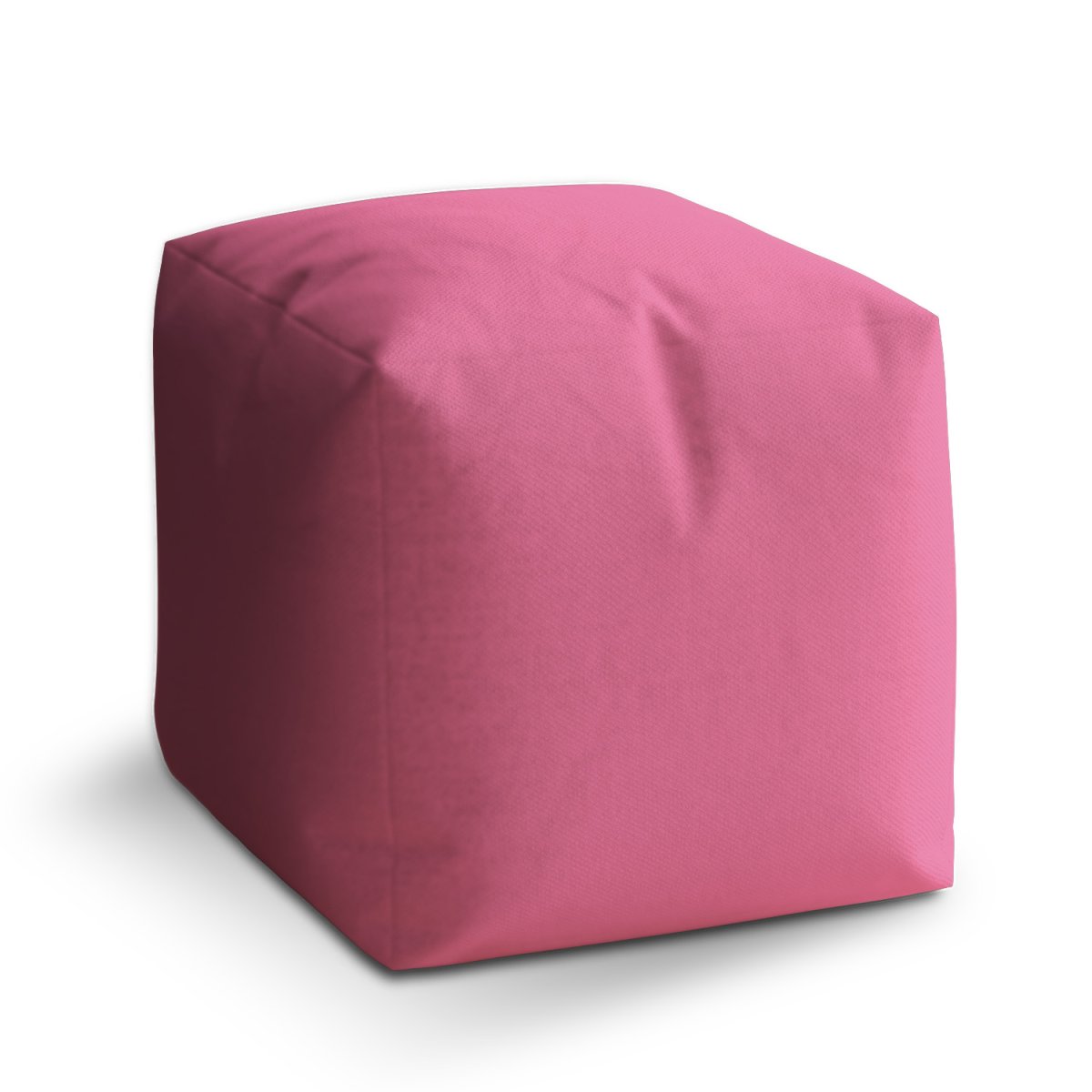 Sablio Taburet Cube Azalkově růžová: 40x40x40 cm