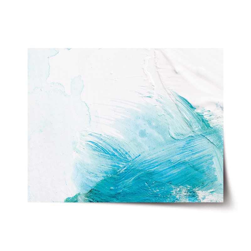 Sablio Plakát Abstraktní barvy - 120x80 cm