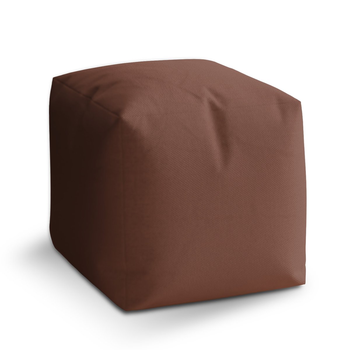 Sablio Taburet Cube Kaštanová: 40x40x40 cm