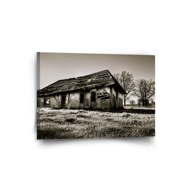 Obraz Starý dům - 90x60 cm