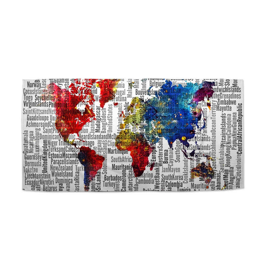 Ručník Jména států - 70x140 cm