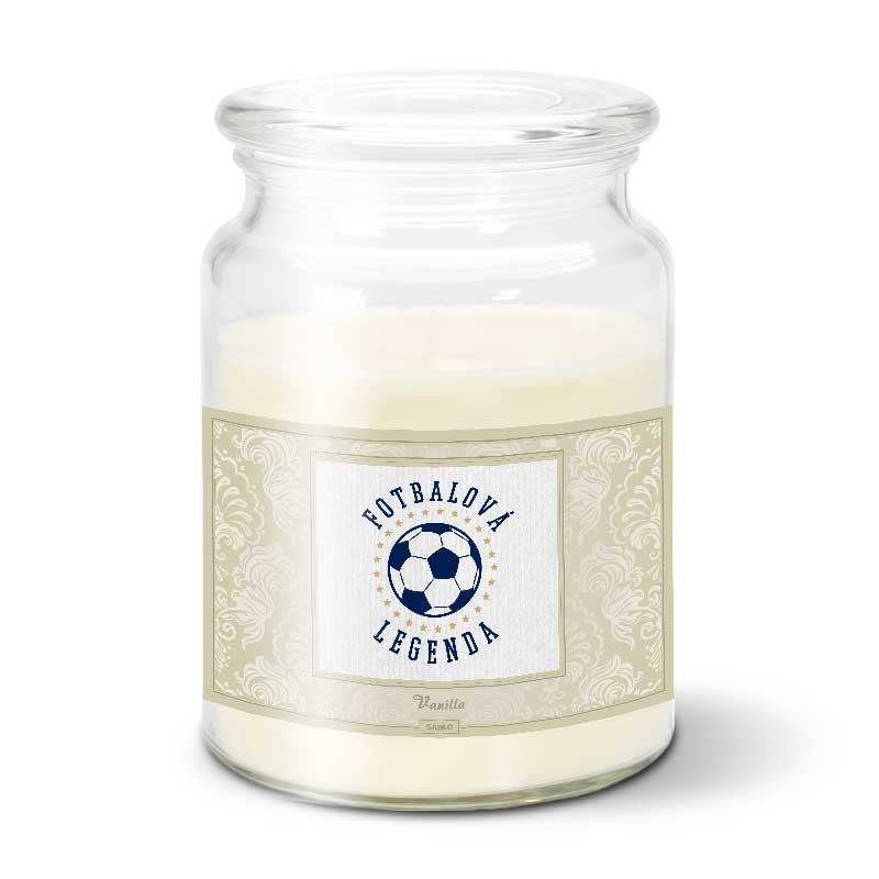 Sablio Svíčka Fotbalová legenda - 500 g