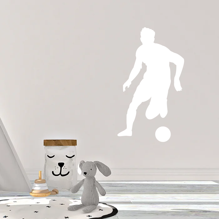 Sablio Samolepka na zeď: Fotbalista 2 - 70x120 cm