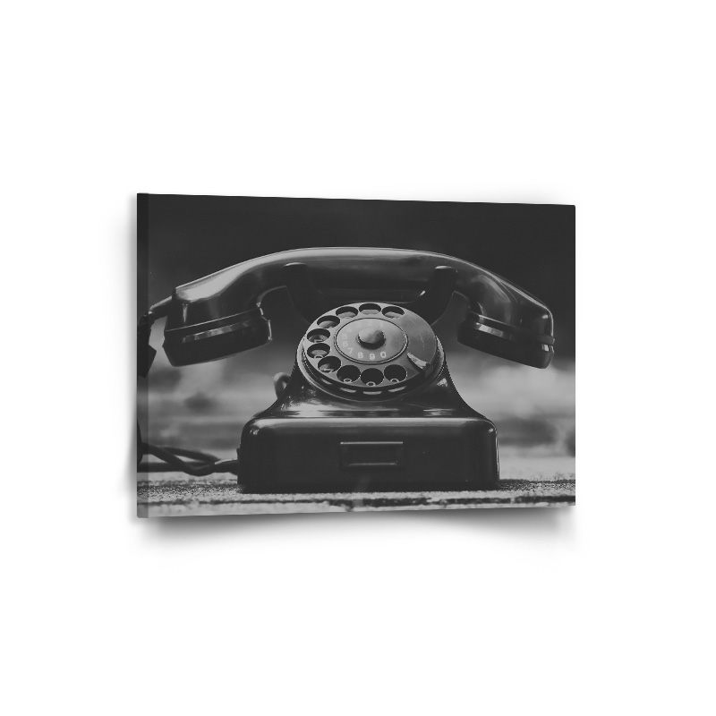 Obraz Starý telefon - 90x60 cm