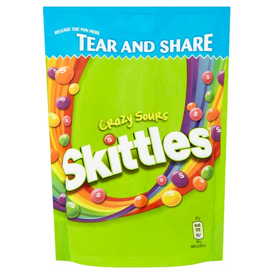 Sablio Skittles sour žvýkací bonbóny