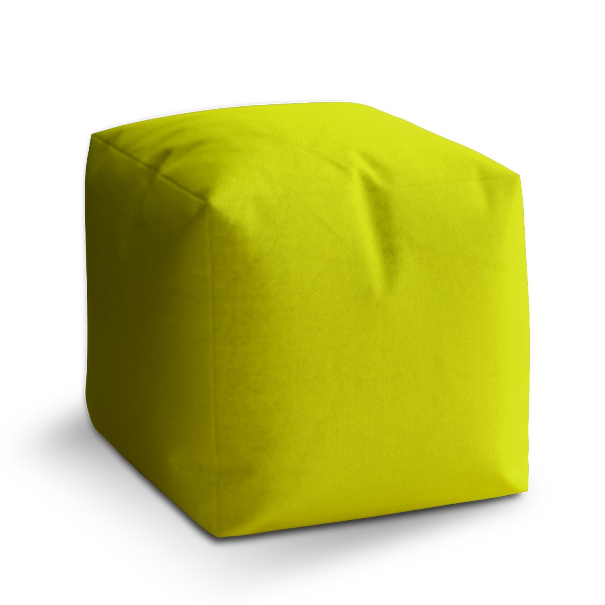 Sablio Taburet Cube Citrónová: 40x40x40 cm