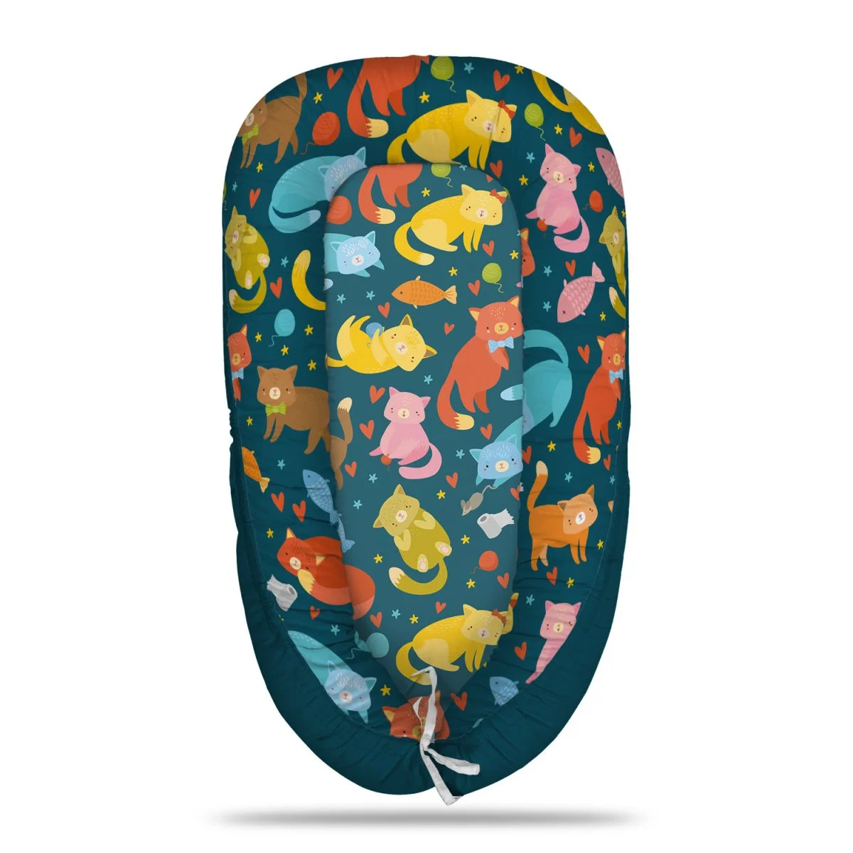 Sablio Hnízdečko pro miminko Kočky s rybkami