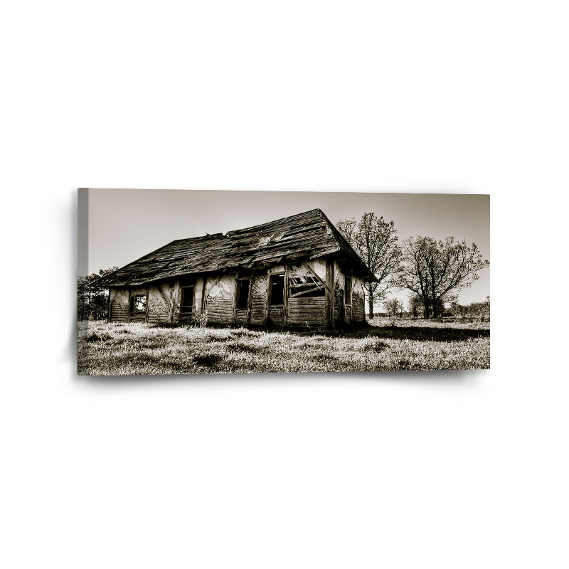 Obraz Starý dům - 110x50 cm