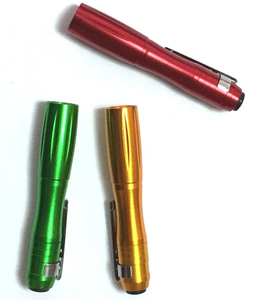 DZL Ruční minisvítilna 8,7cm 1 x CREE LED - barevná