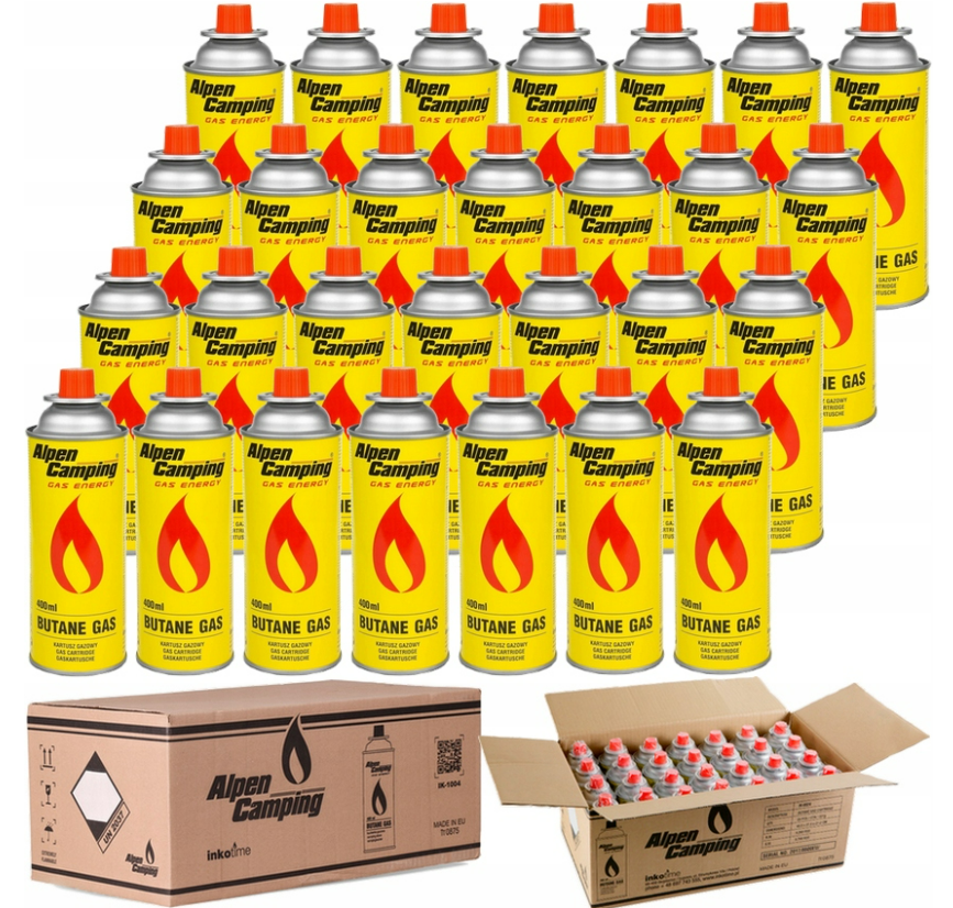 ERS Akce - Plynová náplň / kartuš Butan Gas 400ml 28ks