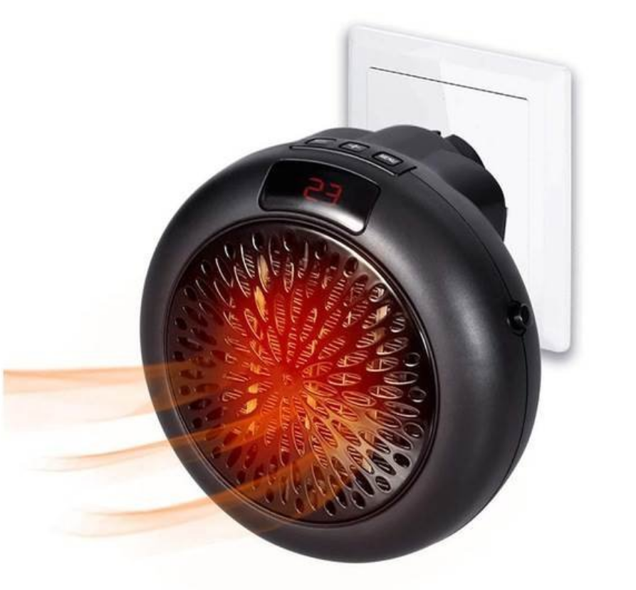 EFFLY Teplovzdušný ventilátor do zásuvky s termostatem Wonder Heater Pro 900W