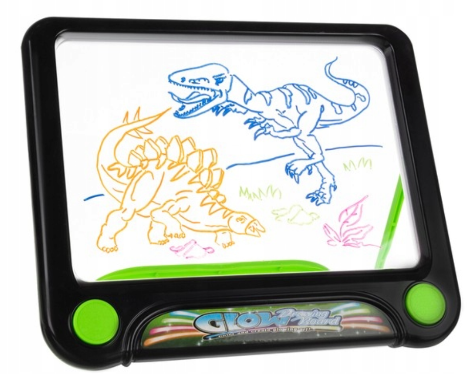 KRUZZEL Kreslící tabulka s dinosaury