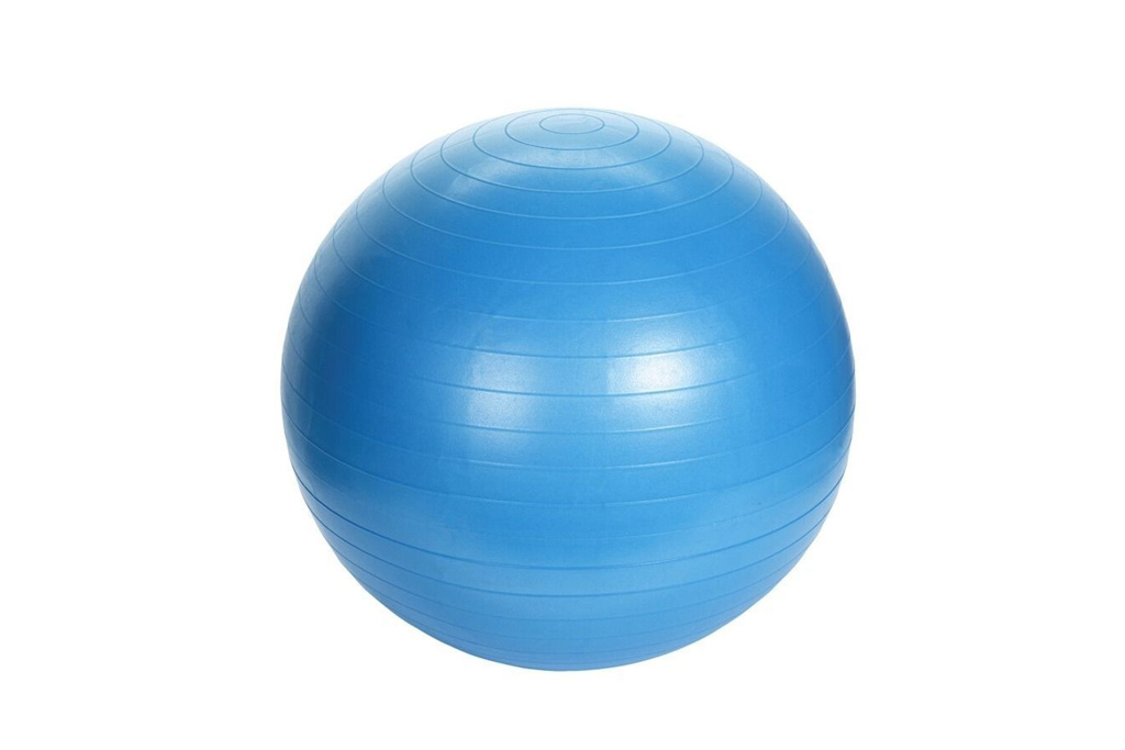 Fotografie Gymnastický míč GYMBALL 55 cm modrý