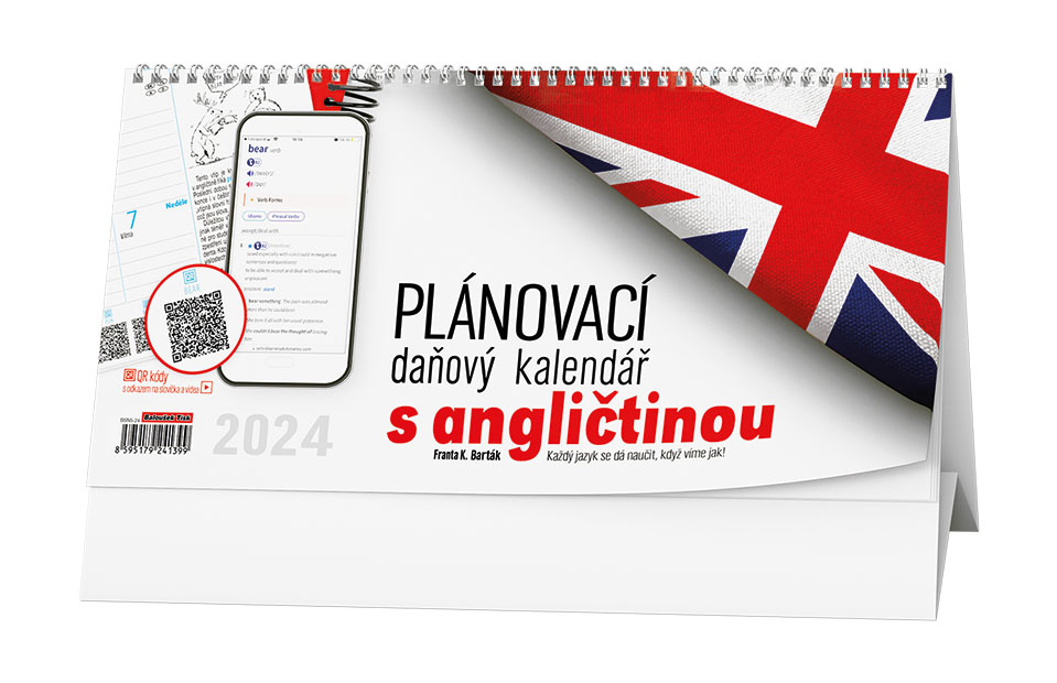 Kalendář stolní Plánovací daňový s angličtinou BSN5
