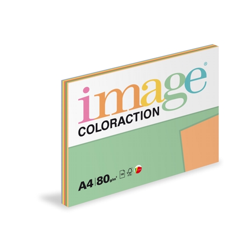 Papír barevný A4/100/80g intenzivní mix 5x20 listů C