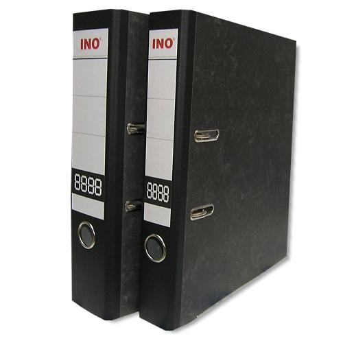 Pořadač pákový A4-75 mramor INO RADO lišta