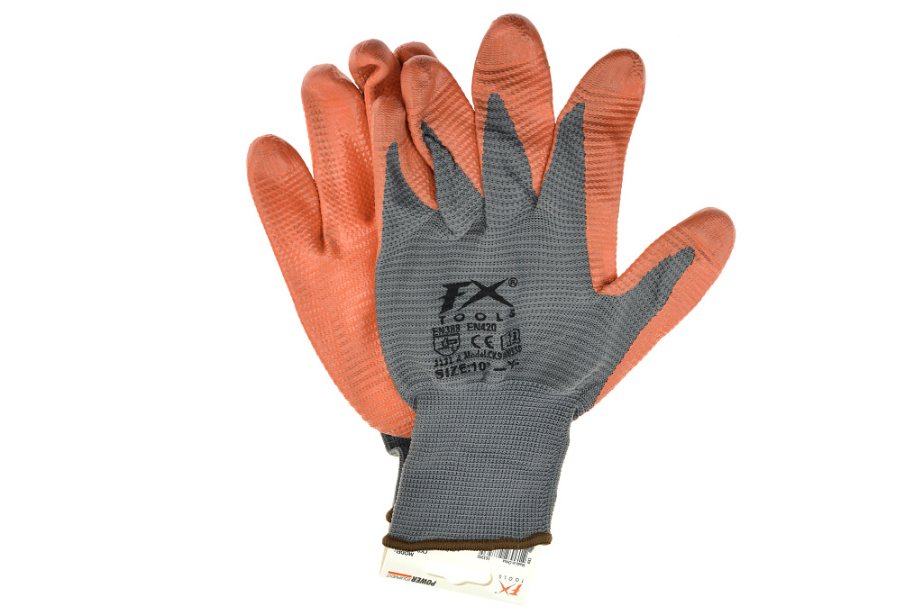 Pracovní rukavice CK9-900550 - Oranžové, vel. XL