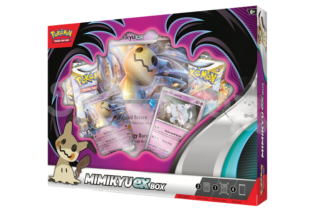 Pokémon TCG Mimikyu ex Box | Exkluzivní balení s kartou Mimikyu ex