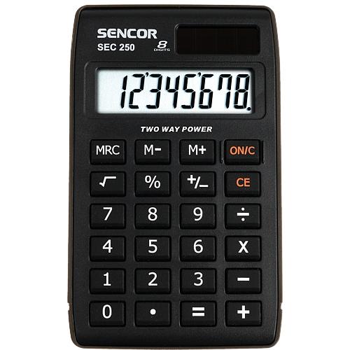Kalkulačka kapesní SENCOR SEC 250/8 míst