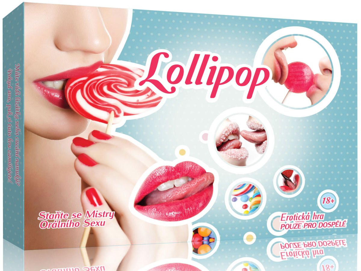 Fotografie Lollipop Orální pohlazení