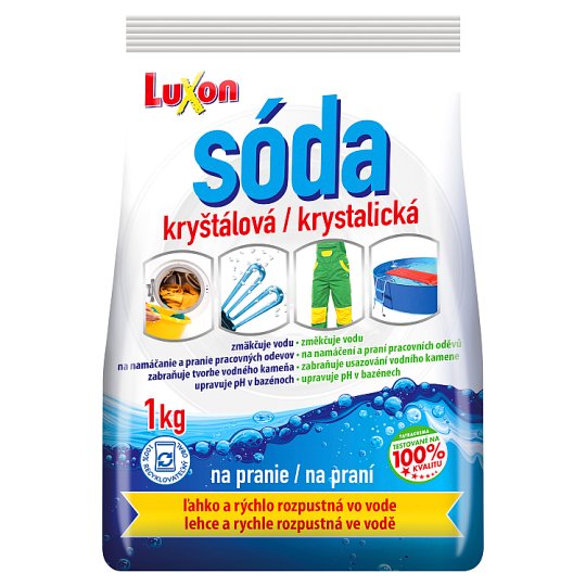 Krystalická soda 1kg LUXON