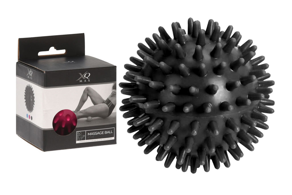 Fotografie Masážní míček Hedgehog ježek 7cm , černý