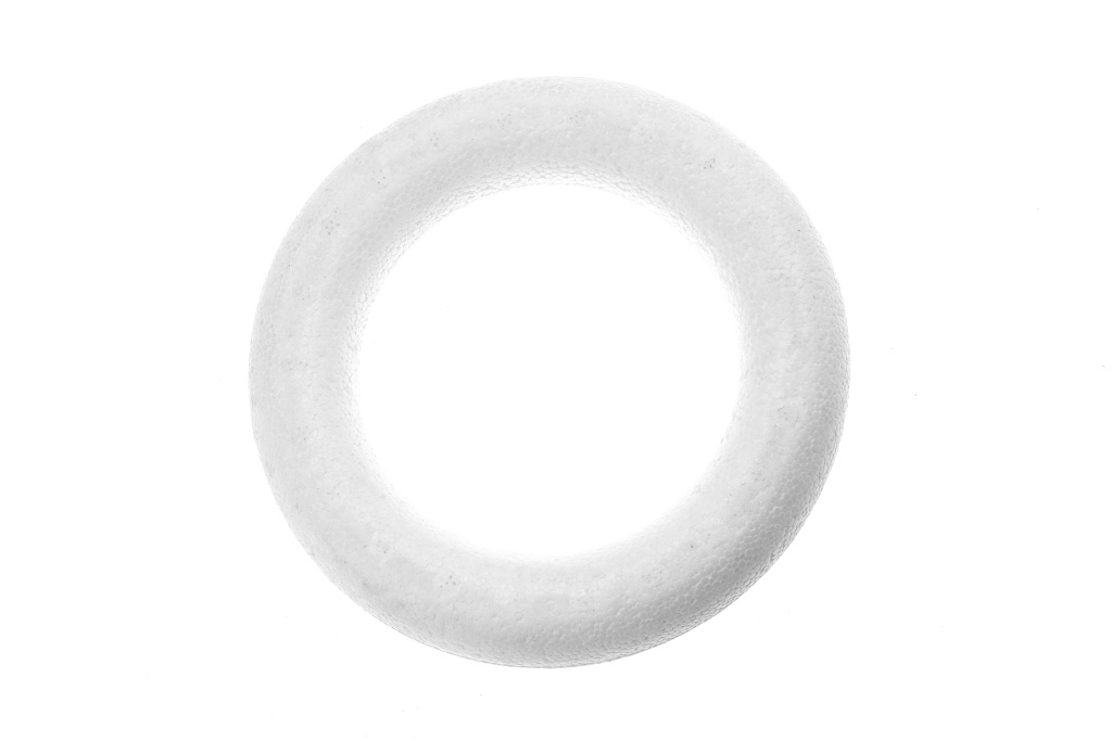 Kroužek aranžovací polystyrenový 13 cm