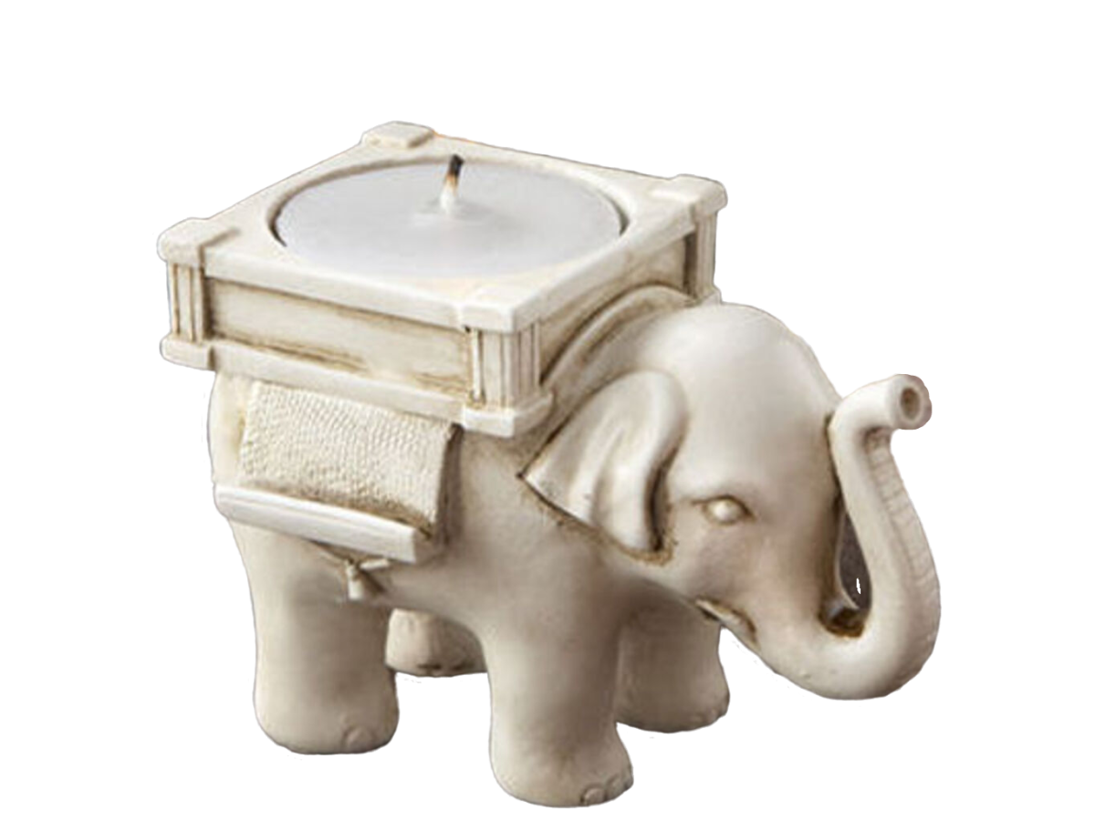 Svícen slon - pro štěstí