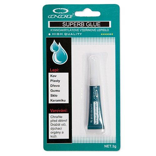 Lepidlo vteřinové SUPER GLUE 3g A65452
